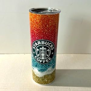 Starbucks Beach Fan 20 oz tumbler